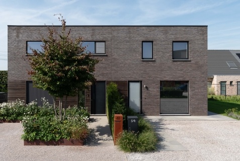 halfopen nieuwbouwwoning